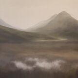 Glencoe. Oil on canvas. 122cm x 91.5cm.