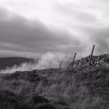 Heather burning near Amulree.