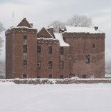 Huntingtower Castle, Winter.