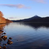 Winter sun, Loch Rannoch.