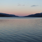 Winter sunset, Loch Rannoch.