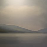 Loch Eireann. Oil on canvas. 122cm x 91.5cm.