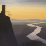 Kinnoull. Oil on canvas. 122cm x 91.5cm. SOLD