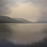 Late Summer, Loch Earn. Oil on canvas. 122cm x 91.5cm. SOLD