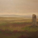 Moor of Ardoch. Oil on canvas. 122cm x 91.5cm.  SOLD.