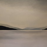 Silver light, Loch Earn. Oil on canvas. 122cm x 91.5cm. SOLD