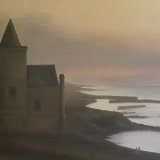 St Monans Kirk.  Oil on canvas.  80cm x 55cm.  SOLD