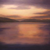Sunset, Loch Earn. Oil on canvas. 122cm x 91.5cm. SOLD