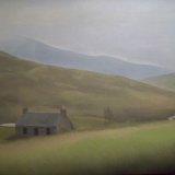 The Quiet Glen. Oil on canvas. 107cm x 81.5cm. SOLD