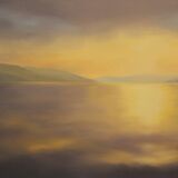 Tomorrow's hope. Oil on canvas. 122cm x 59cm. Available from Sproson Gallery, St Andrews.