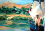 Sailing down the Nile