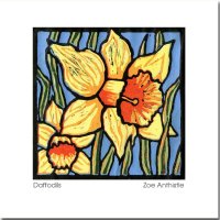 Greeting Card - 'Daffodils'