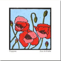 Greeting Card - 'Poppies'