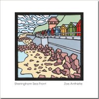 Greeting Card - 'Sheringham Seafront'