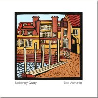 Greeting card - 'Blakeney Quays'